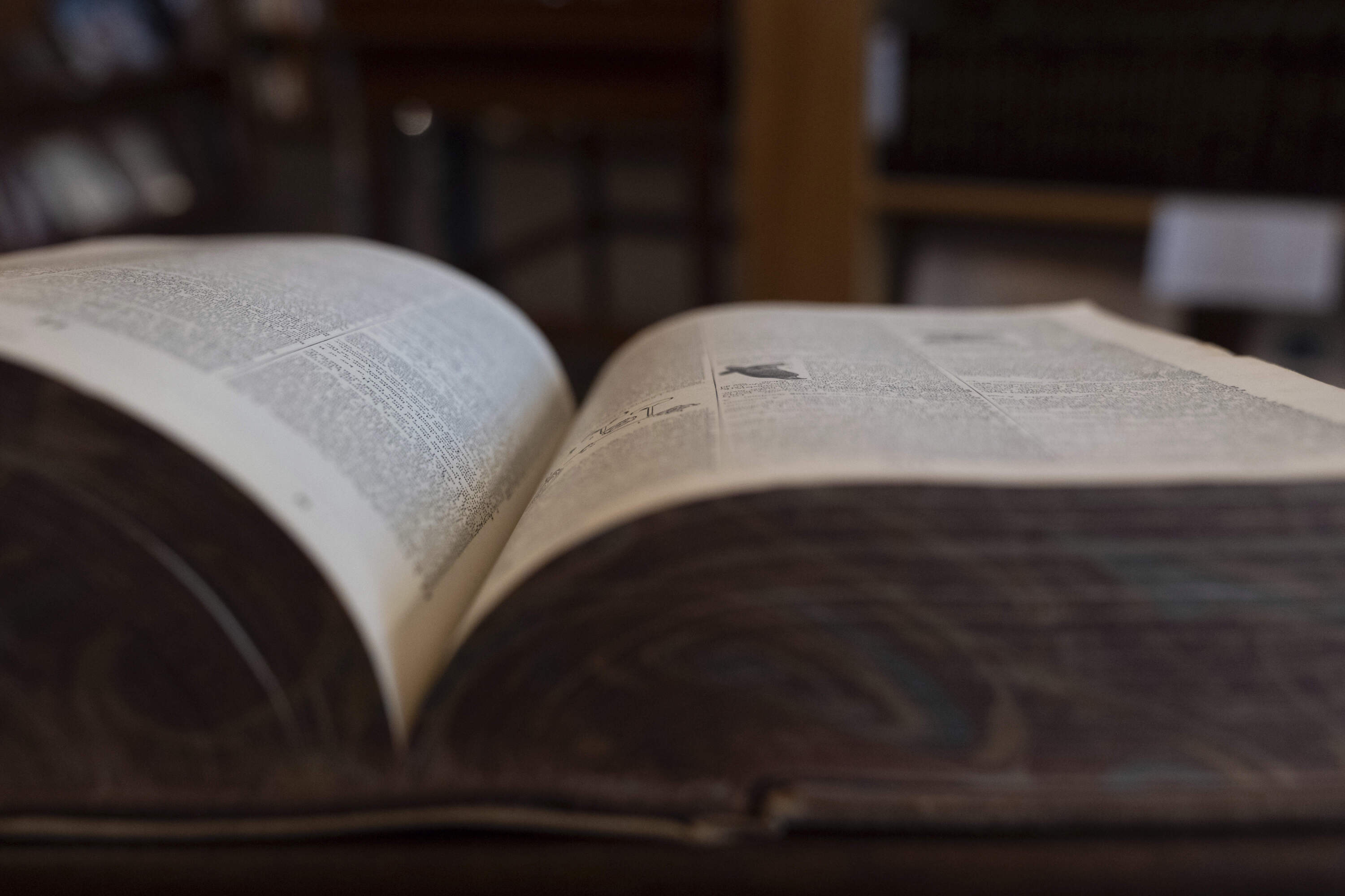 Webster's New International Dictionary 2nd unabridged edition from 1948 is displayed for sale at Powell's Books on Thursday, Sept. 18, 2025, in Portland, Ore. (Jenny Kane/AP)