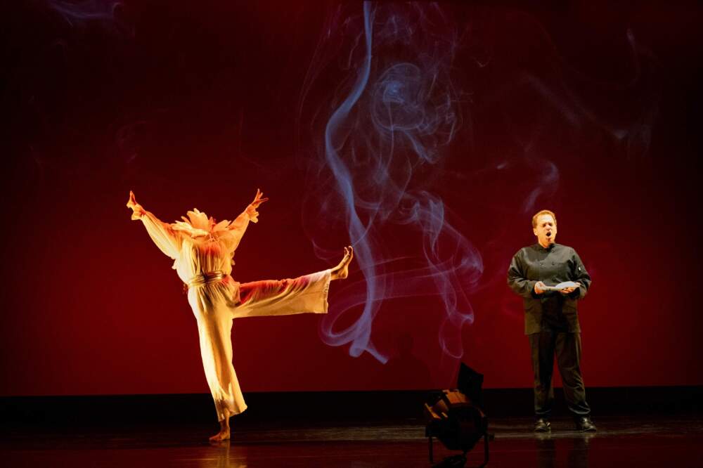 KAIROS performs “Tavernous” in collaboration with vocal ensemble Renaissance Men. (Courtesy Liz Linder)