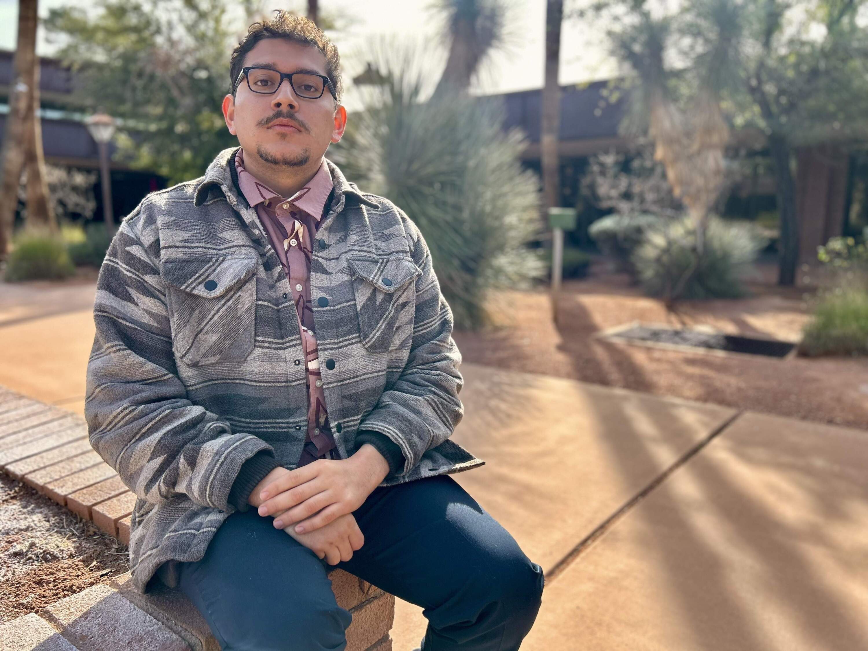 Hotel worker Brian Torres Suazo doesn’t make enough money to buy a home of his own. He’s forced to have roommates to pay his bills. (Peter O’Dowd/Here & Now)