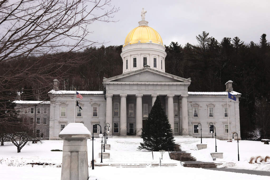 The Vermont State House is seen on Jan. 8, 2026, in Montpelier, Vt. (Amanda Swinhart/AP)