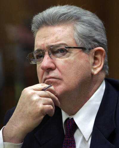 In this Oct. 15, 2008 file photo, former FBI agent John Connolly listens to the testimony during his trial in Miami. (Alan Diaz/AP, File)