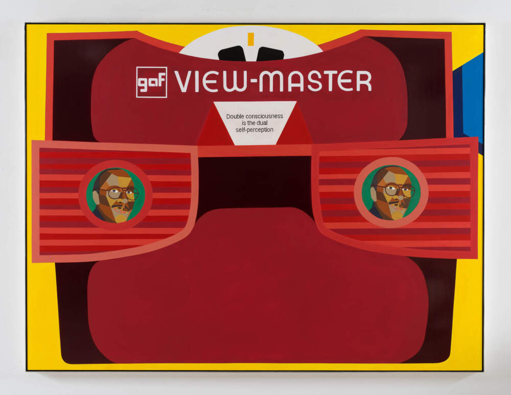Derrick Adams, "View Master," 2025. (Courtesy the artist and Gagosian)