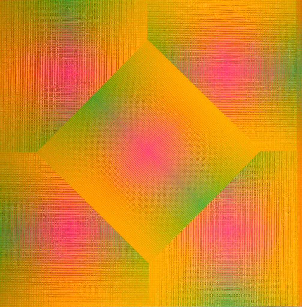 Katayama Toshihiro, "Diamond, 1970." (Courtesy the artist and Harvard Art Museums)