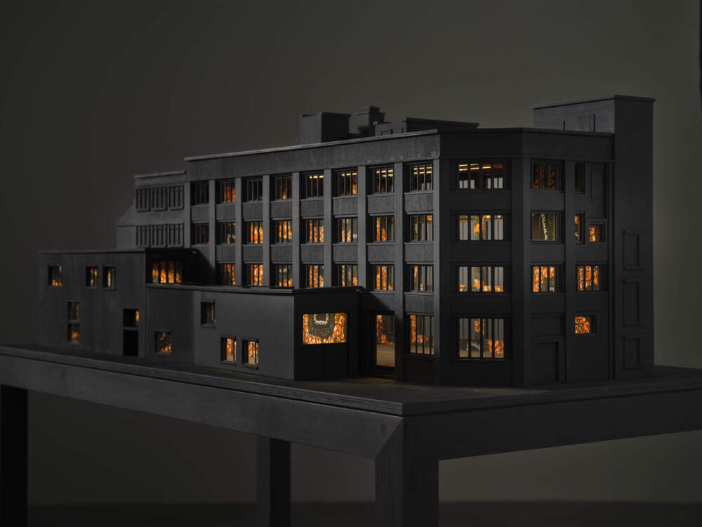 Yinka Shonibare CBE, "Sanctuary City (Amnesty International)," 2024. (Courtesy of Tia Collection; the artist and Goodman Gallery, Cape Town, Johannesburg, London, and New York, James Cohan Gallery, New York, and Stephen Friedman Gallery, London and New York. Photo by Jo Underhill)