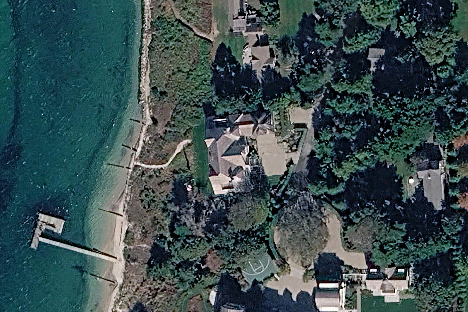 Brian Shortsleeve bought his four-bedroom, six-bath Cape Cod home in 2024 for $11.7 million. (Screenshot Google Maps)