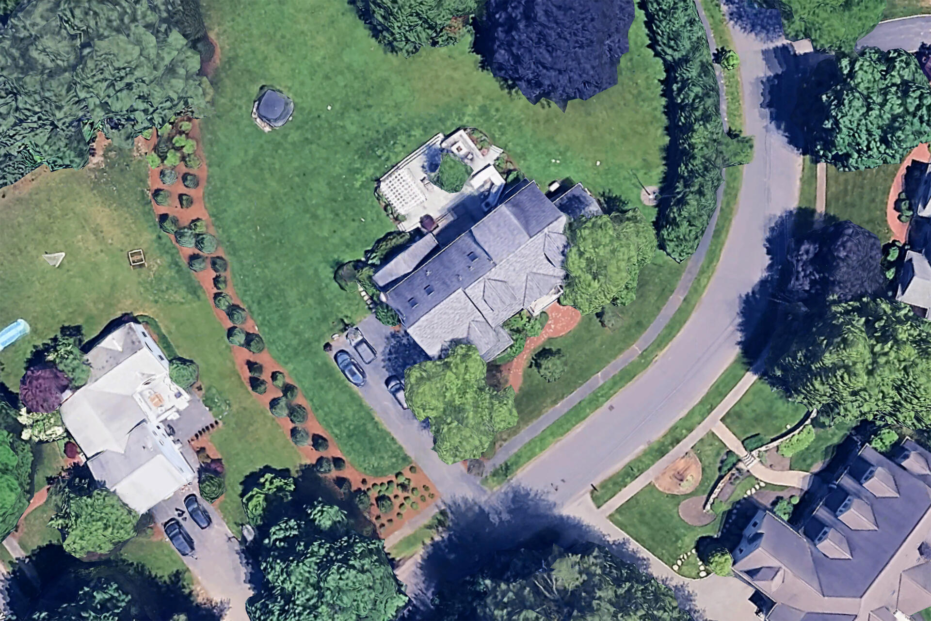 The home Mike Kennealy lists as his primary residence in Lexington is nearly 5,000 square feet and recently was valued at more than $3.5 million. He and his wife own at least four other properties in the historic town. (Screenshot Google Maps)