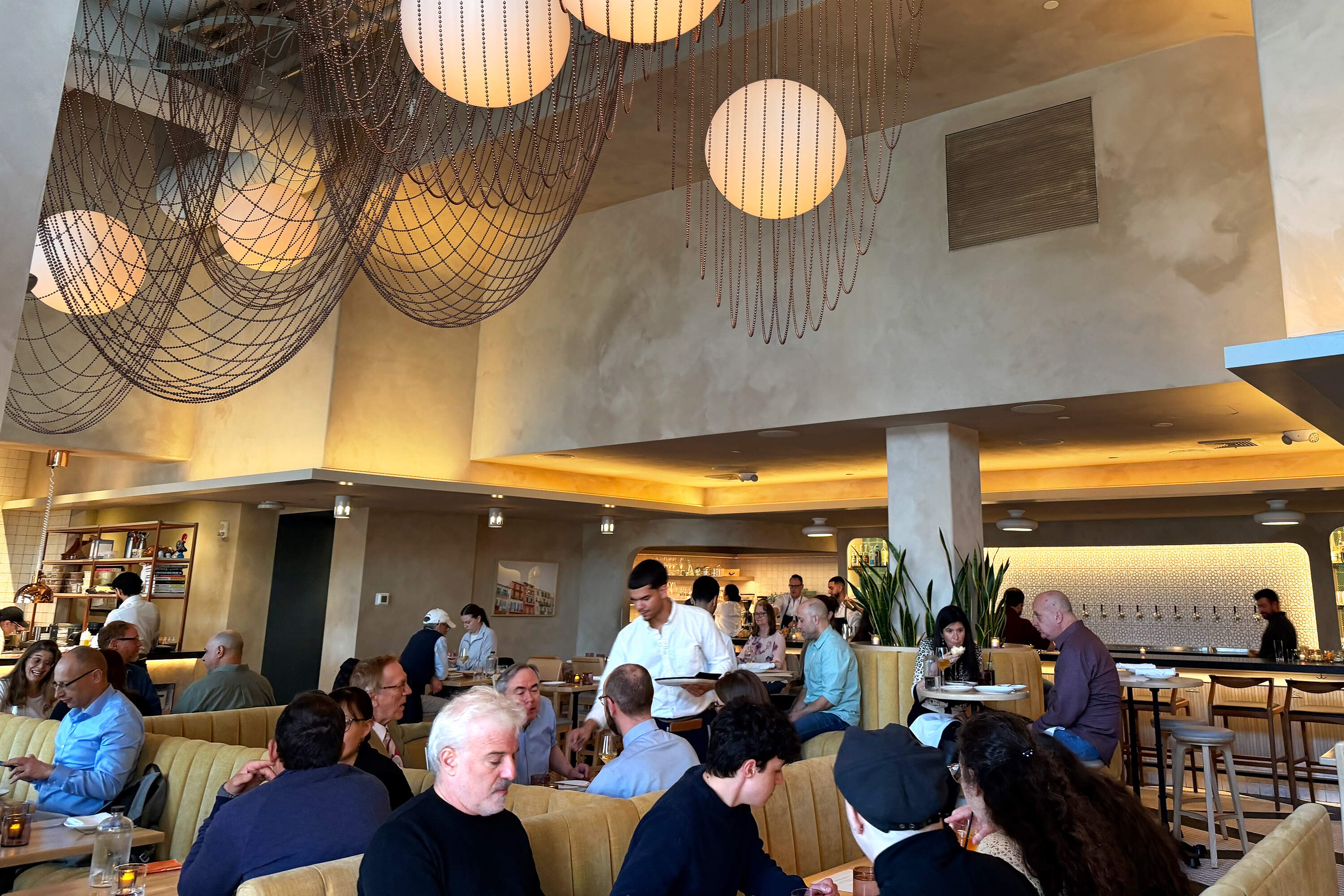 Customer interest in non-alcoholic drinks has risen at Baleia in Boston. (Amy Sokolow/WBUR)