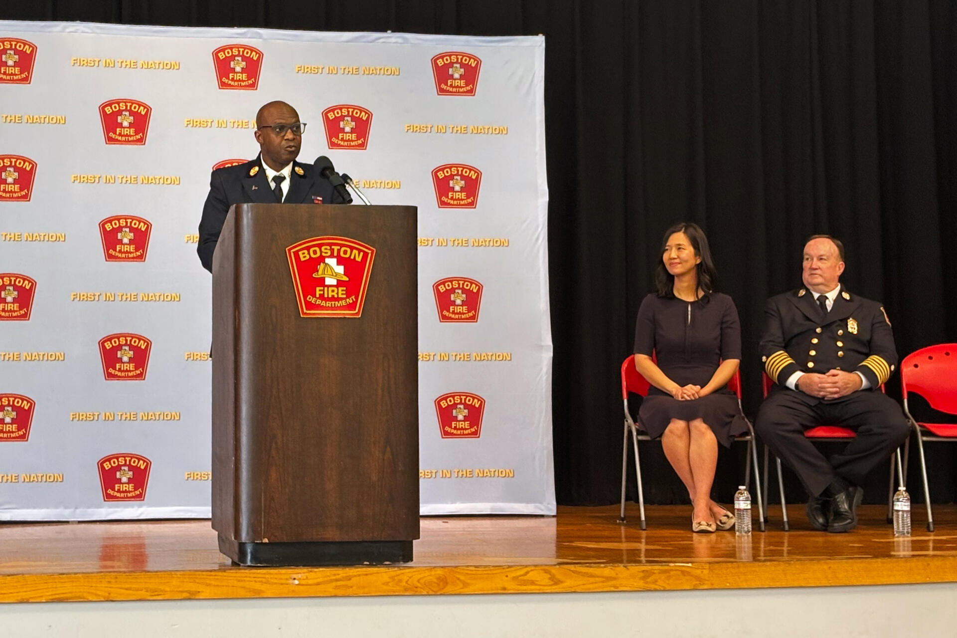 Mayor Wu names Boston's first Black fire chief