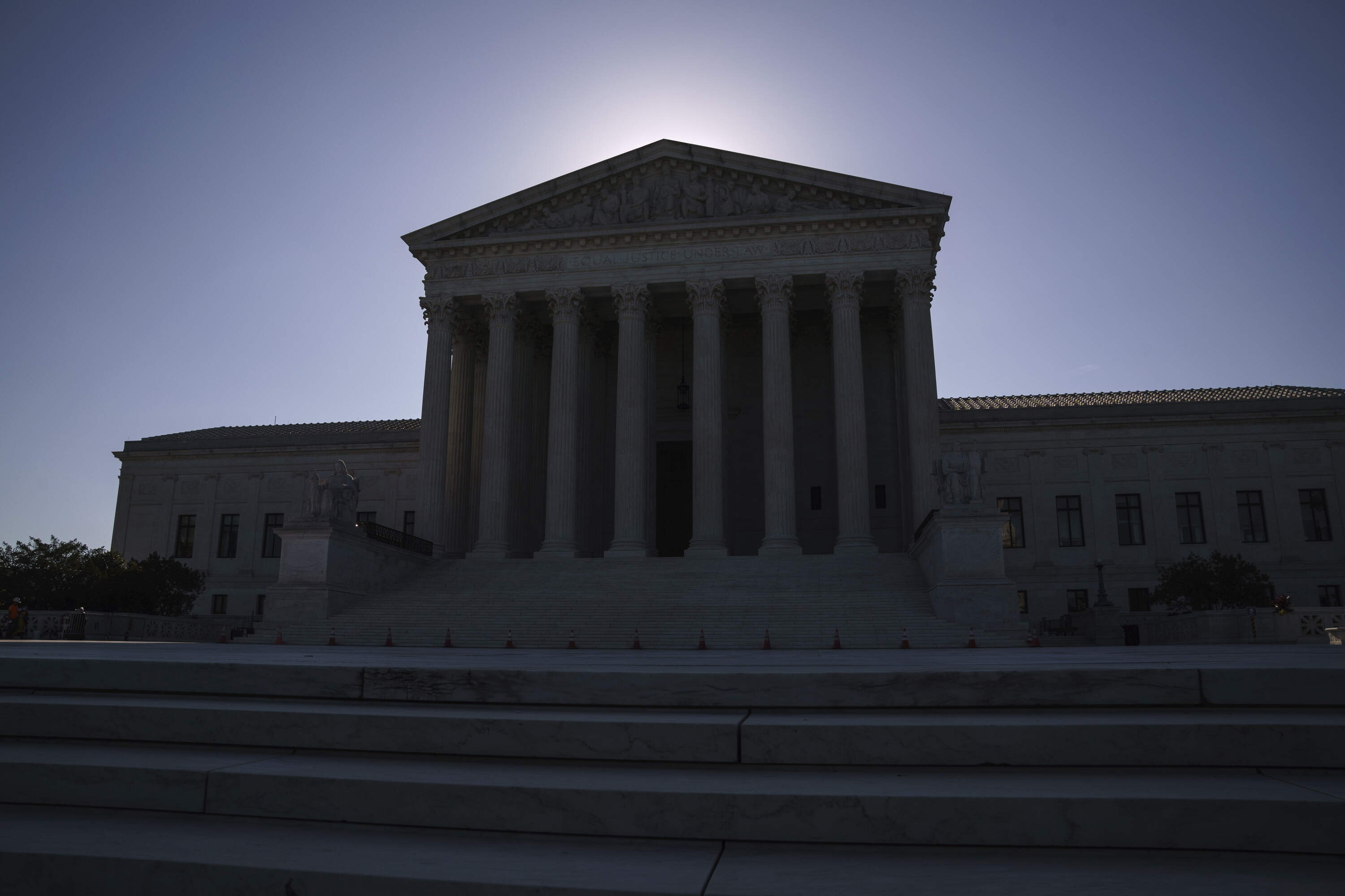This June 29, 2021, file photo shows the U.S. Supreme Court on Capitol Hill in Washington. (J. Scott Applewhite/AP)
