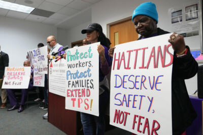 Supreme Court looks at Trump administration efforts to end TPS status for Haitians and Syrians