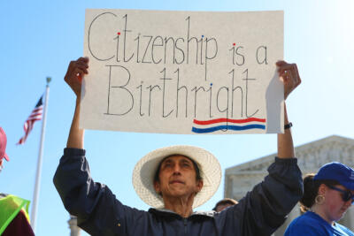 ACLU reacts to Supreme Court birthright citizenship arguments