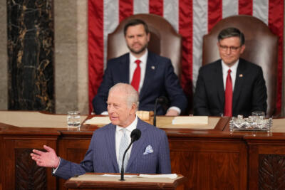 King Charles delivers a royal speech with punchlines and pointed political subtext