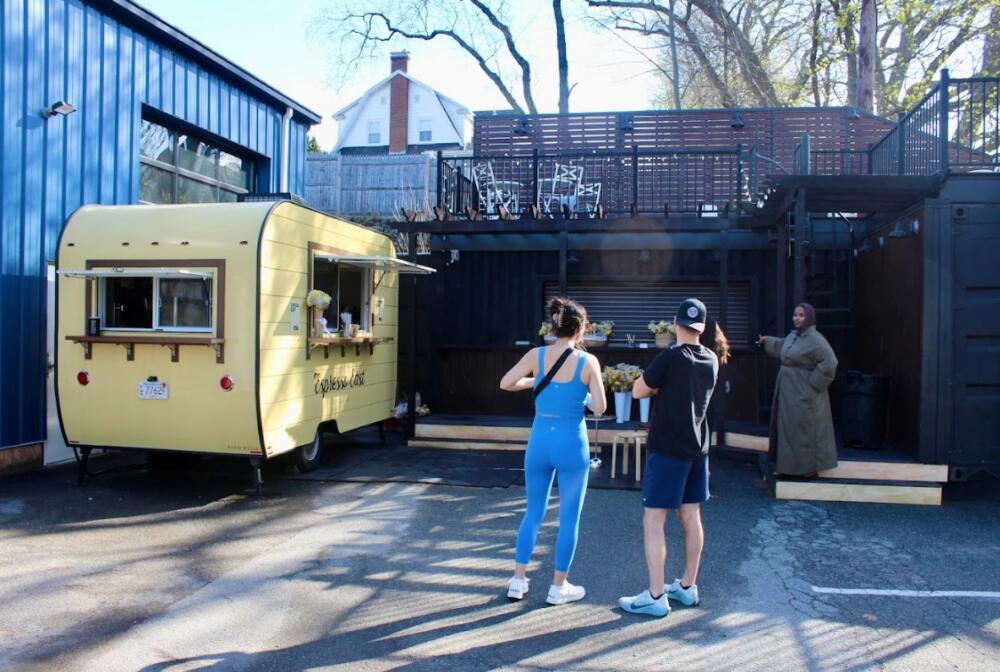 Espresso East Coffee &amp; Co. is located at the CrossFit 617 fitness center in Dorchester. (Dorchester Reporter)