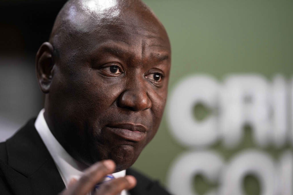 Attorney Ben Crump speaks during a news conference, May 5, 2025, in Memphis, Tenn. (George Walker IV/AP, File)