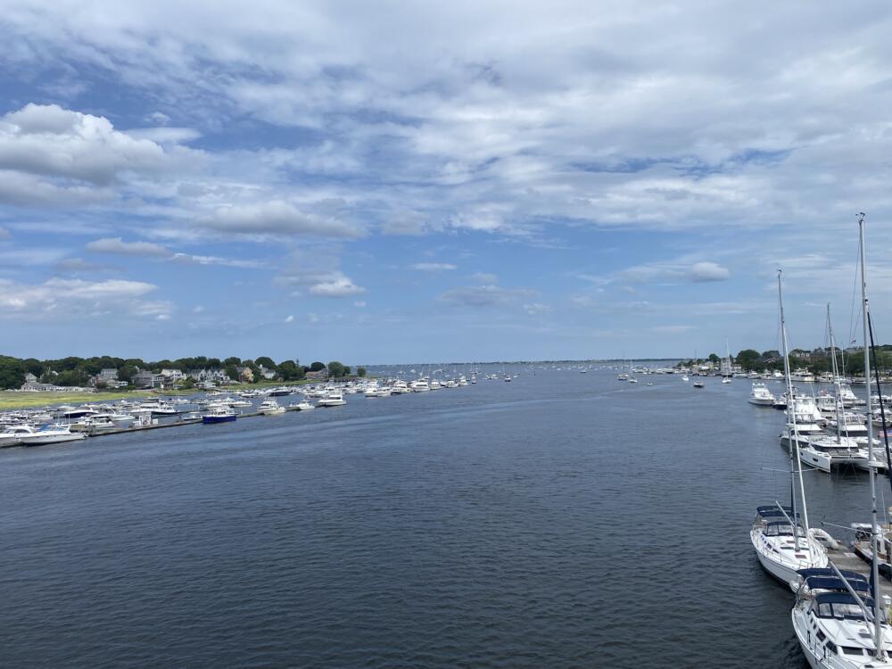 Newburyport Harbor, July 2025. Courtesy Merrimack River Watershed Council