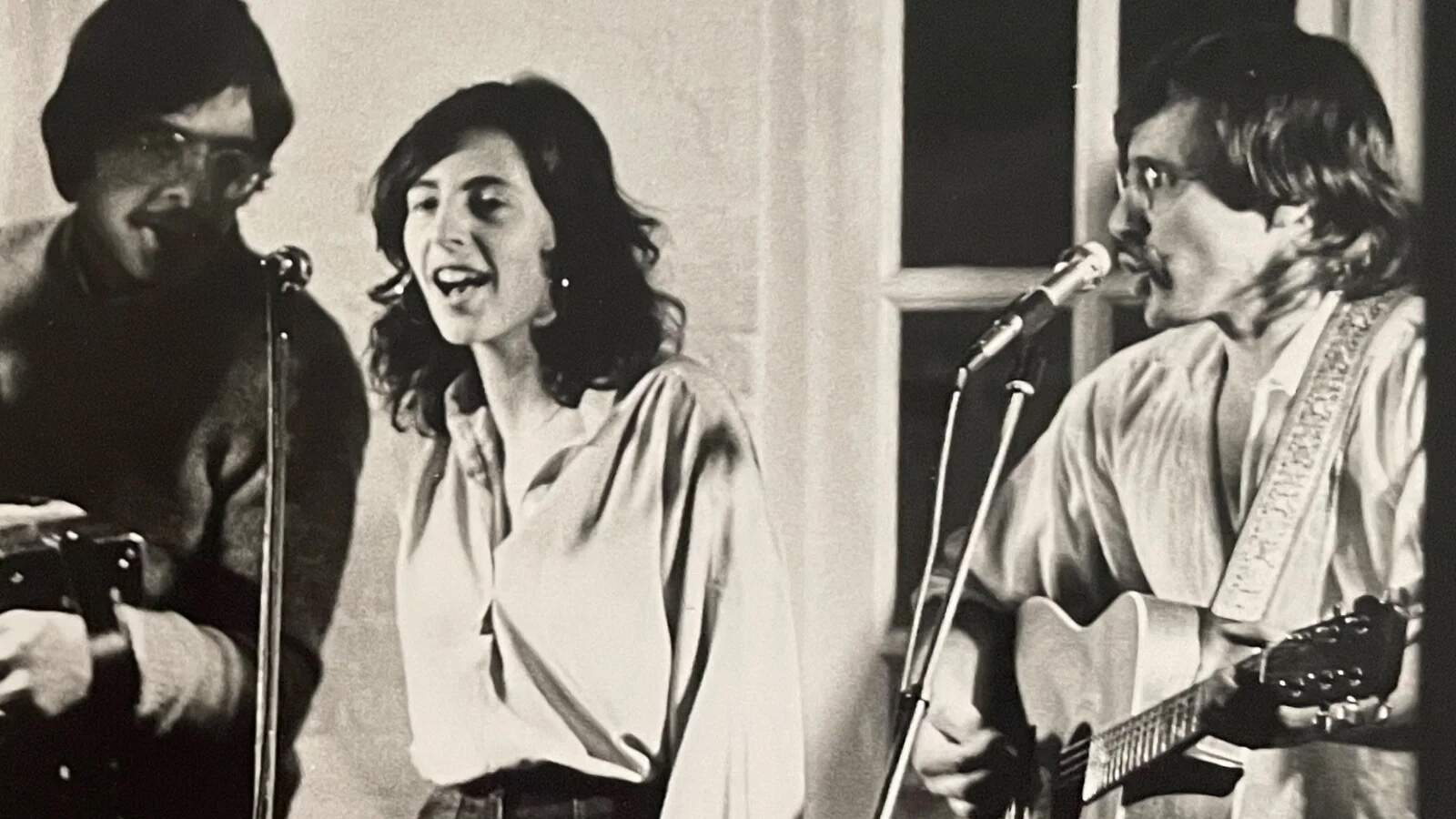 Stahl and Daring, right, playing together early in their career. (Courtesy)