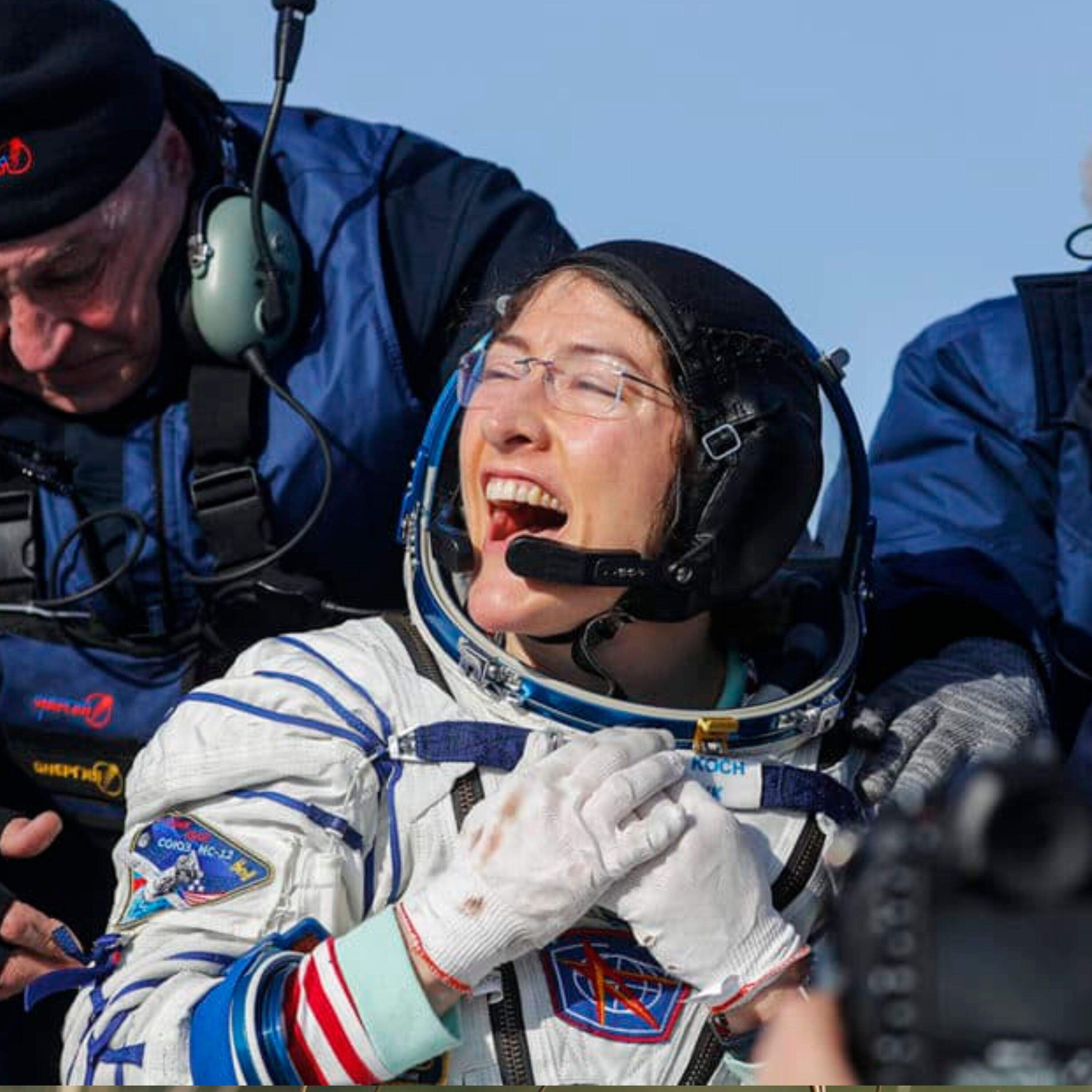  From the archive: History-making astronaut Christina Koch 