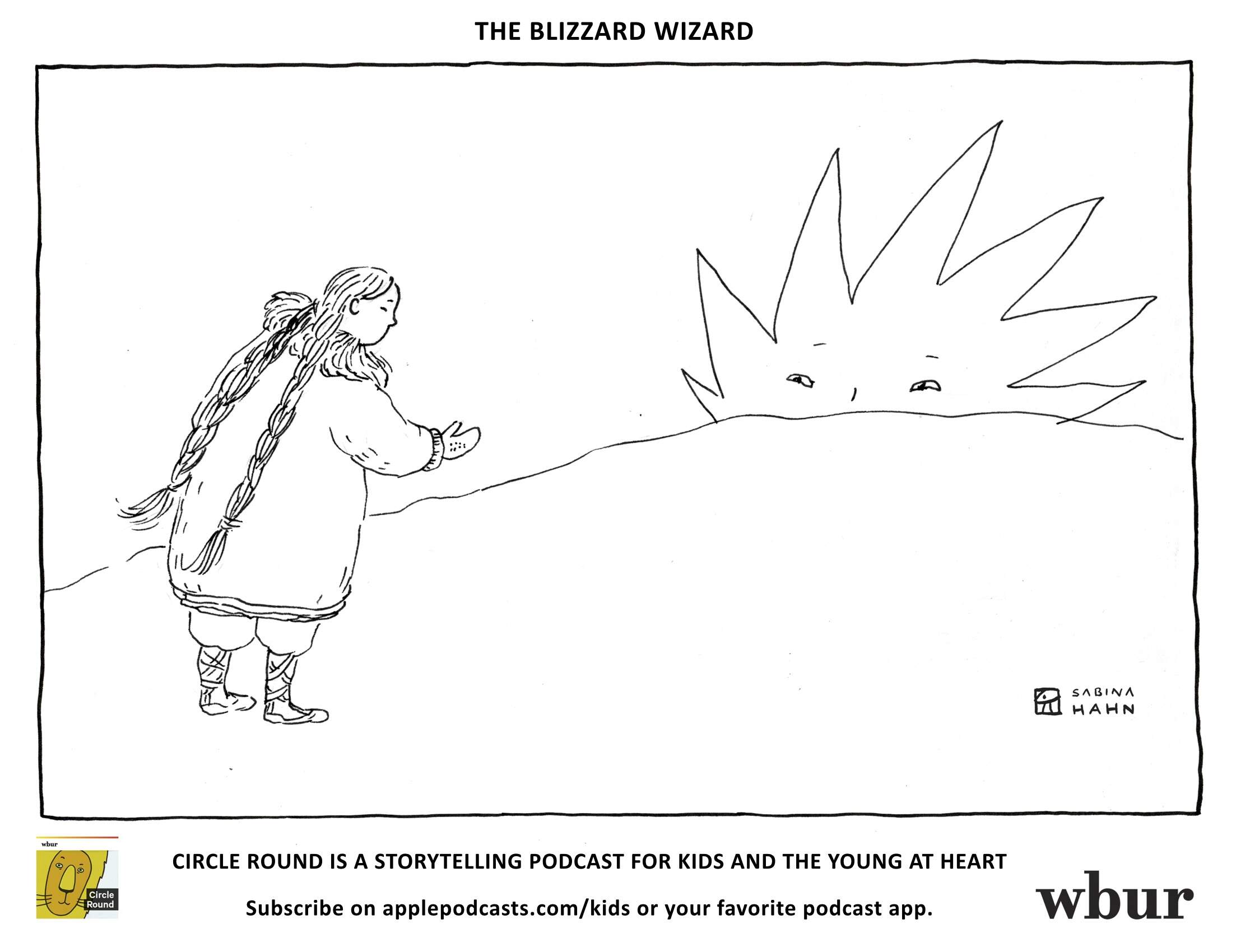 A woman and the sun. (Sabina Hahn for WBUR)