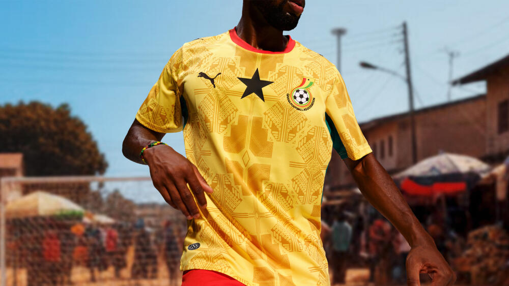 The Ghana men's 2026 World Cup away kit. (Photo courtesy Puma)