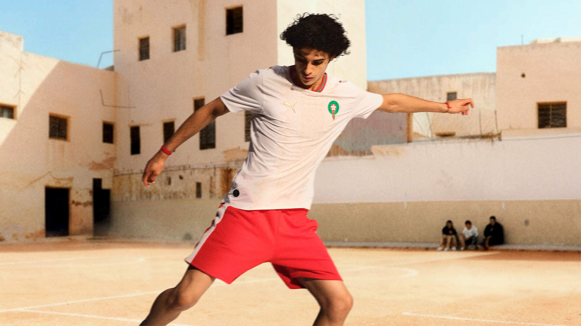 The Morocco men's 2026 World Cup away kit. (Photo courtesy Puma)