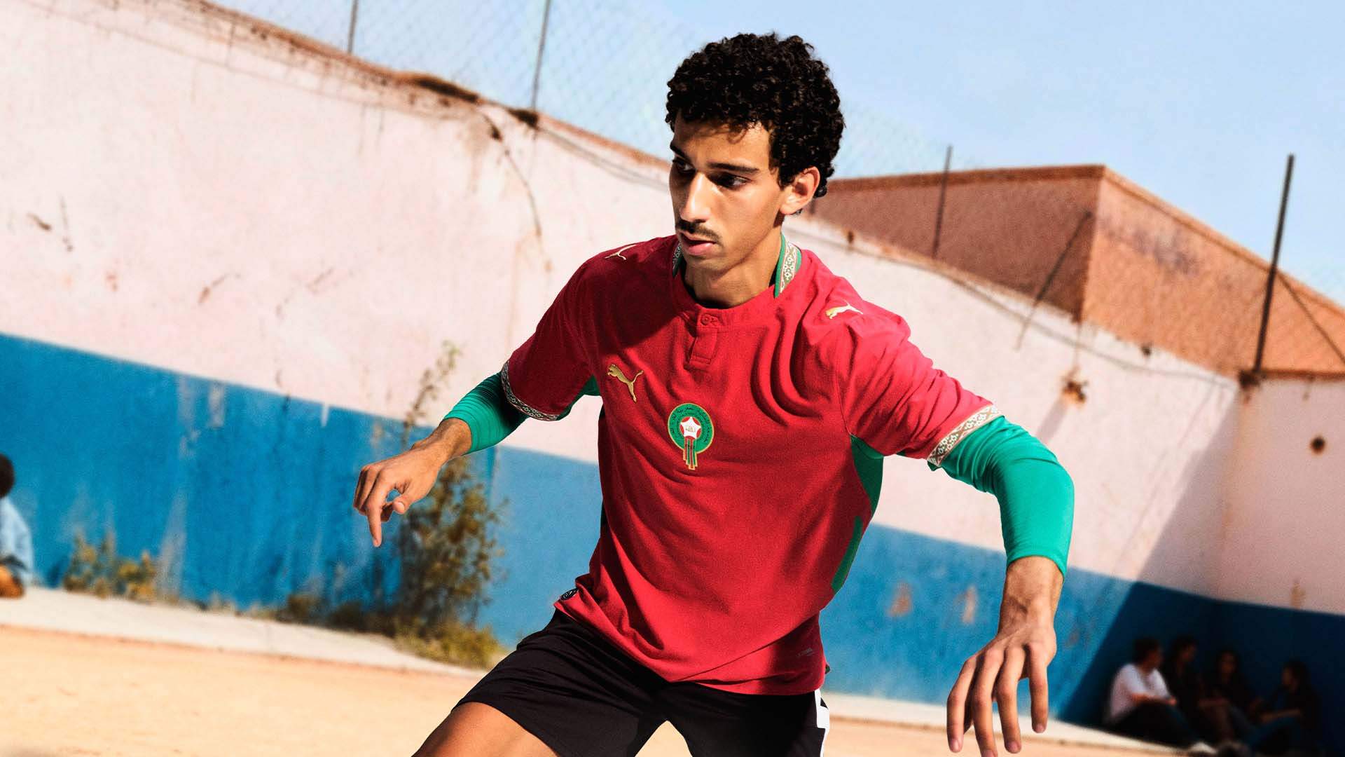 The Morocco men's 2026 World Cup kit. (Photo courtesy Puma)