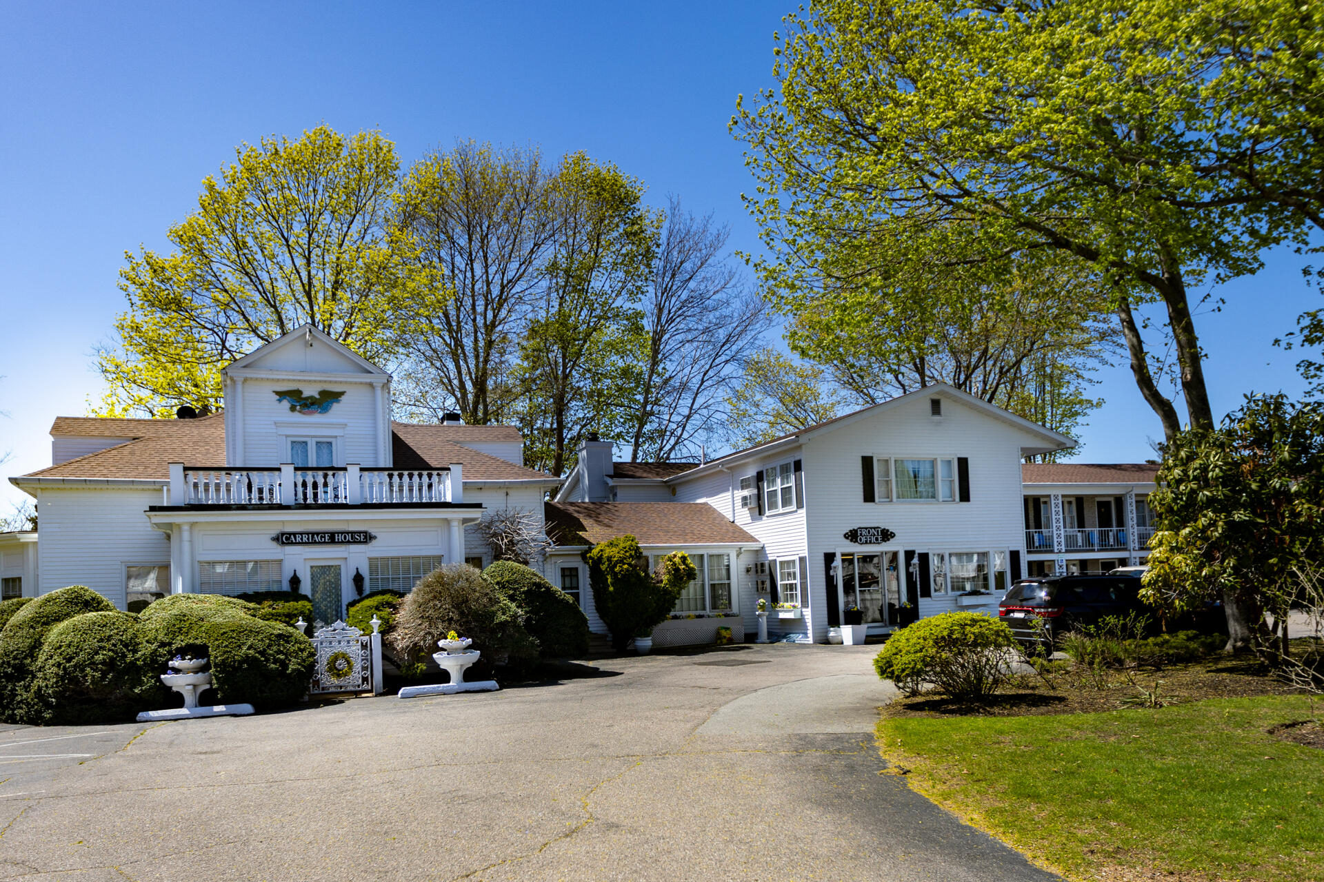 Shoreway Acres Inn in Falmouth. (Jesse Costa/WBUR)
