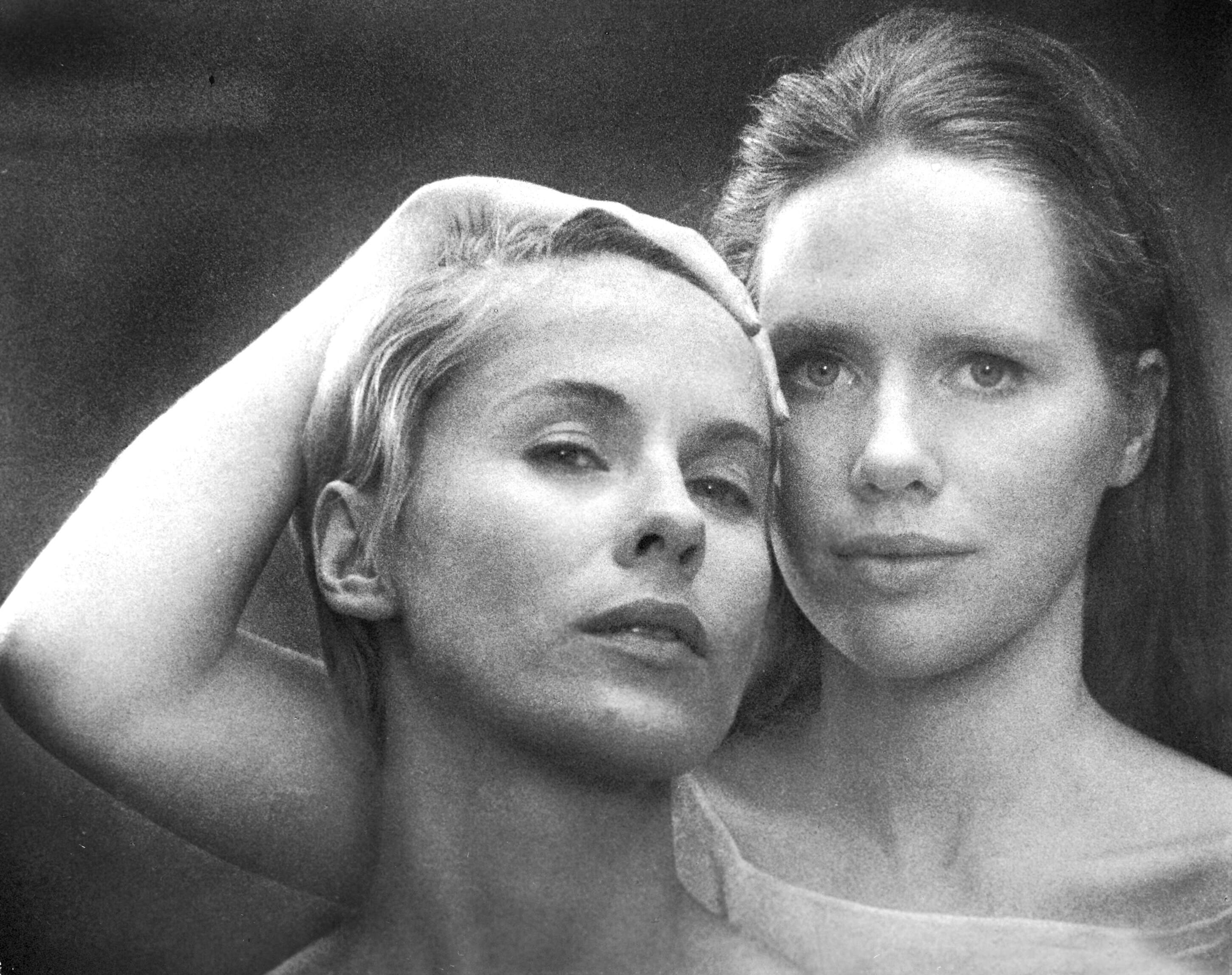 From left: Bibi Andersson and Liv Ullmann in writer-director Ingmar Bergman's 1966 film "Persona." (Courtesy Lopert Pictures Corporation/Photofest)