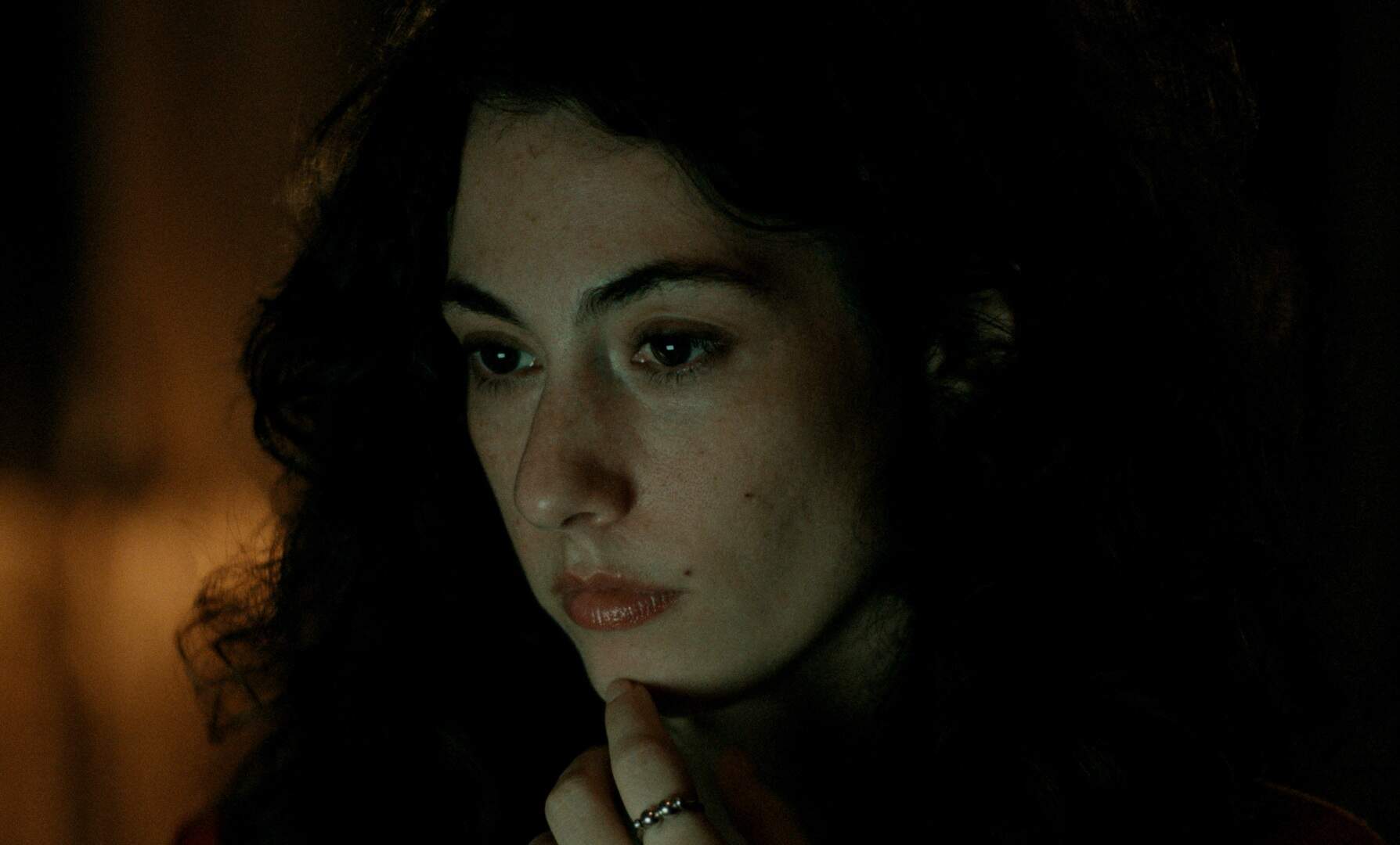 Amy Zimmer in a still from writer-director Sophy Romvari's film "Blue Heron." (Courtesy Janus Films)