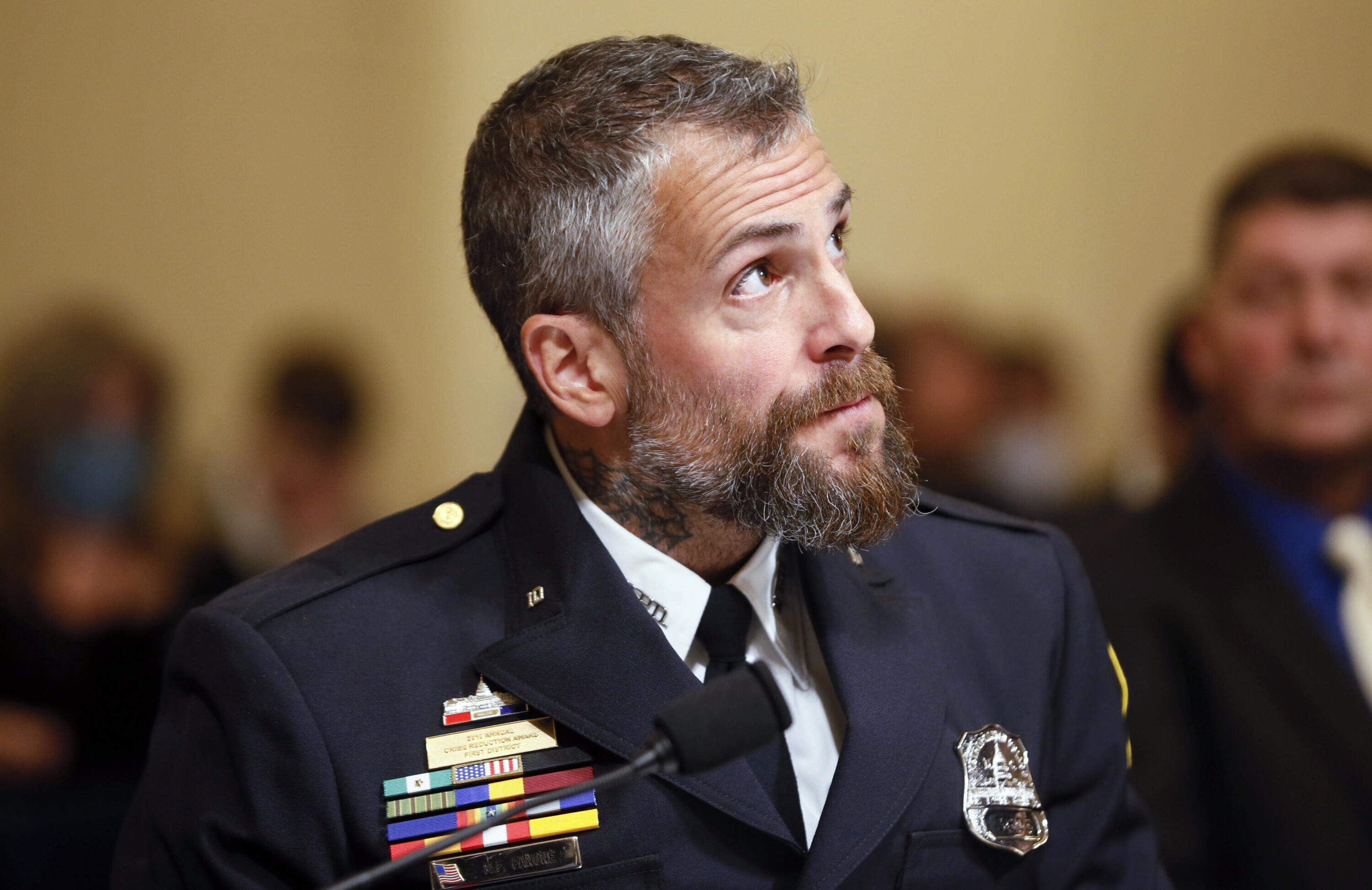 Police officer beaten on Jan. 6 blasts compensation fund for Trump allies