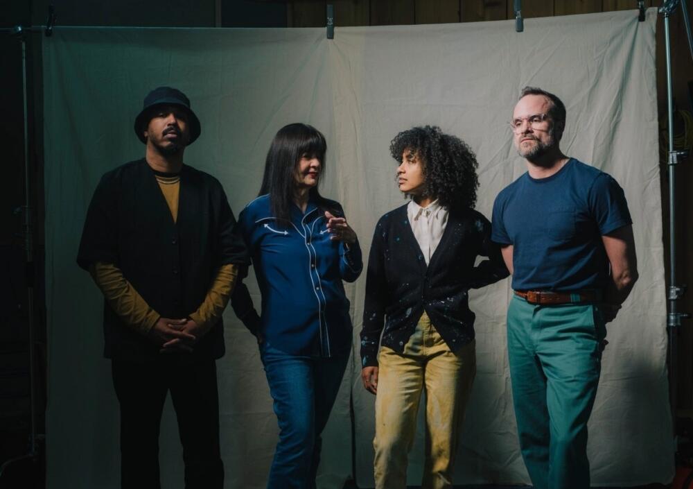 Justin Tyson, Joy Harjo, esperanza spalding, Matthew Stevens. (Courtesy of Graham Tolbert)