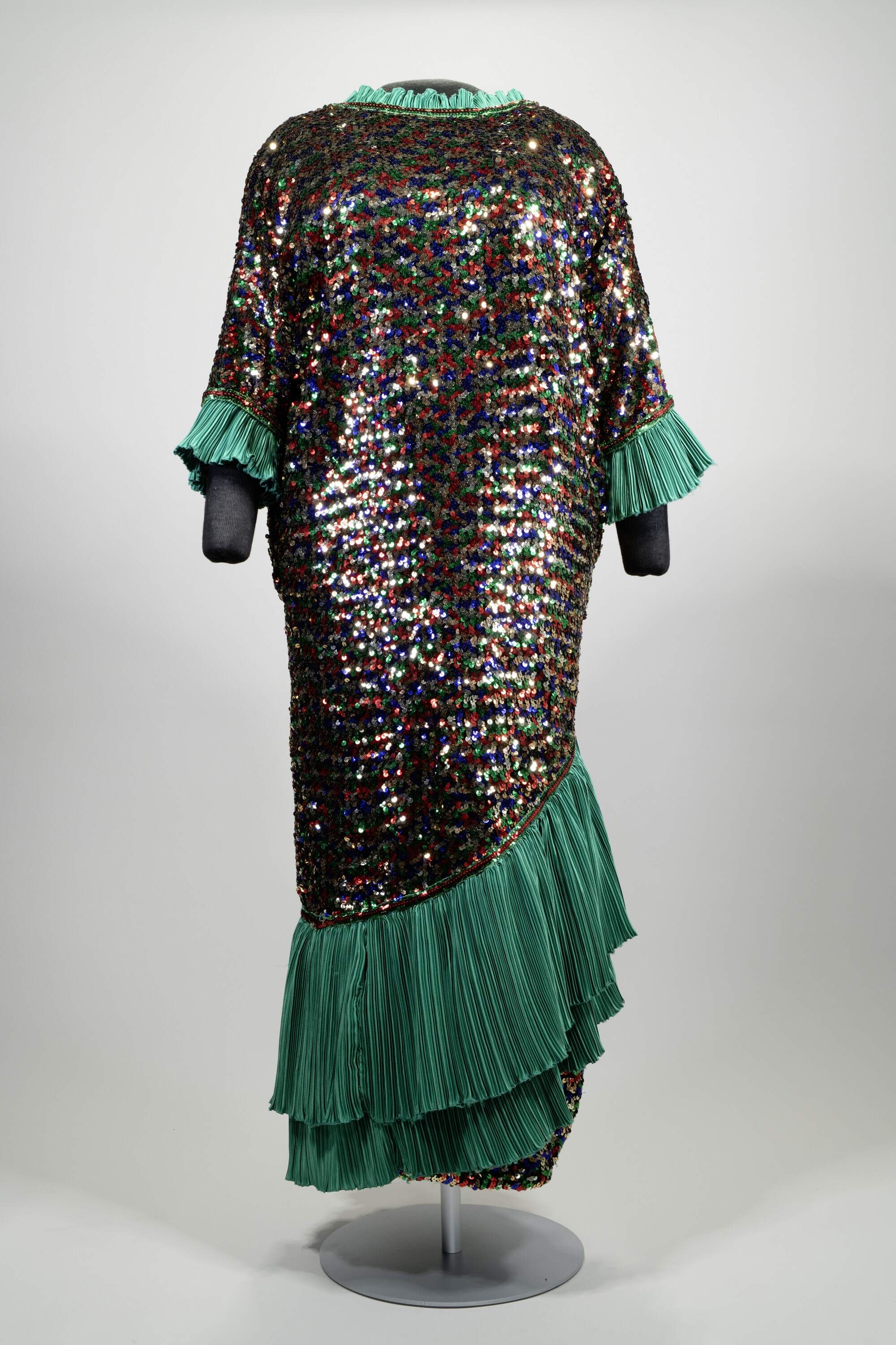 A dress worn by Celia Cruz. (Courtesy of the Smithsonian Institution)