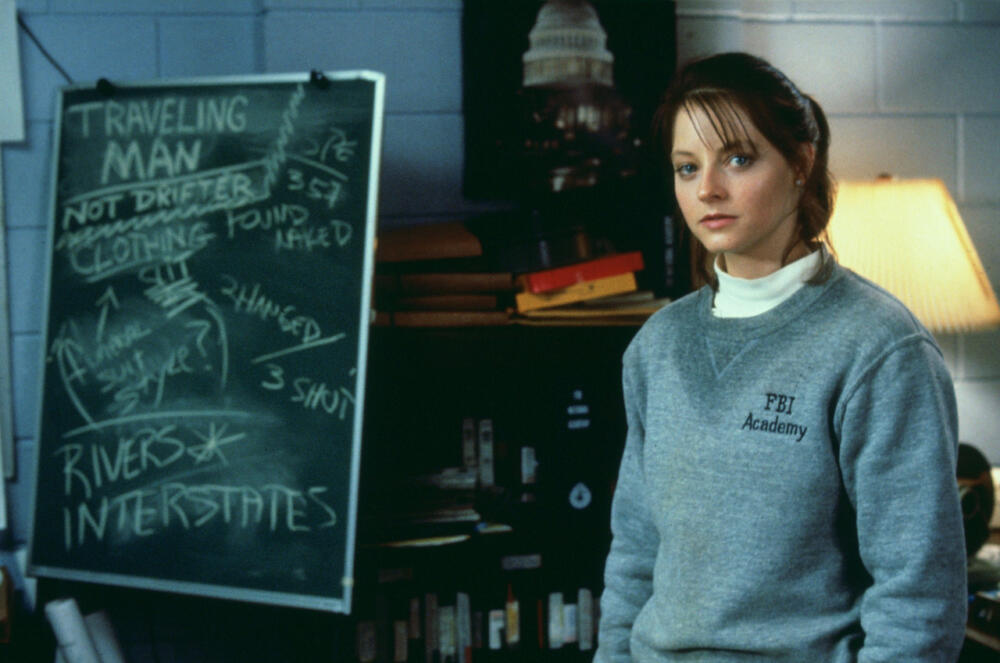 Jodie Foster in "The Silence of the Lambs." (Courtesy Somerville Theatre)