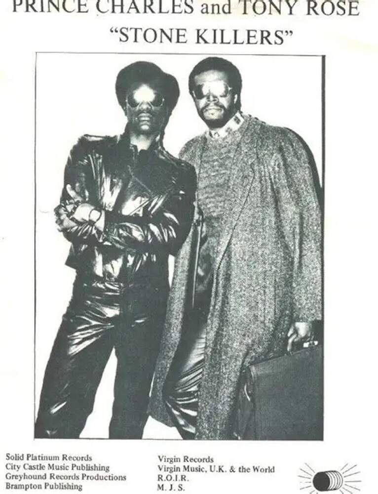 An undated flyer promoting musician Prince Charles and Rose. (Courtesy Yvonne Rose)