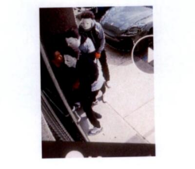 Surveillance footage captured three men who allegedly robbed a warehouse in Sweetwater, Florida on June 27, 2025 while wearing Michael Myers masks from the movie "Halloween." The facility had recently received hundreds of Apple devices from a New Hampshire-based "re-shipper" being tracked by law enforcement, according to court documents. (U.S. District Court, Southern District of Florida)