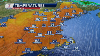 A May scorcher: Boston sets heat record before noon