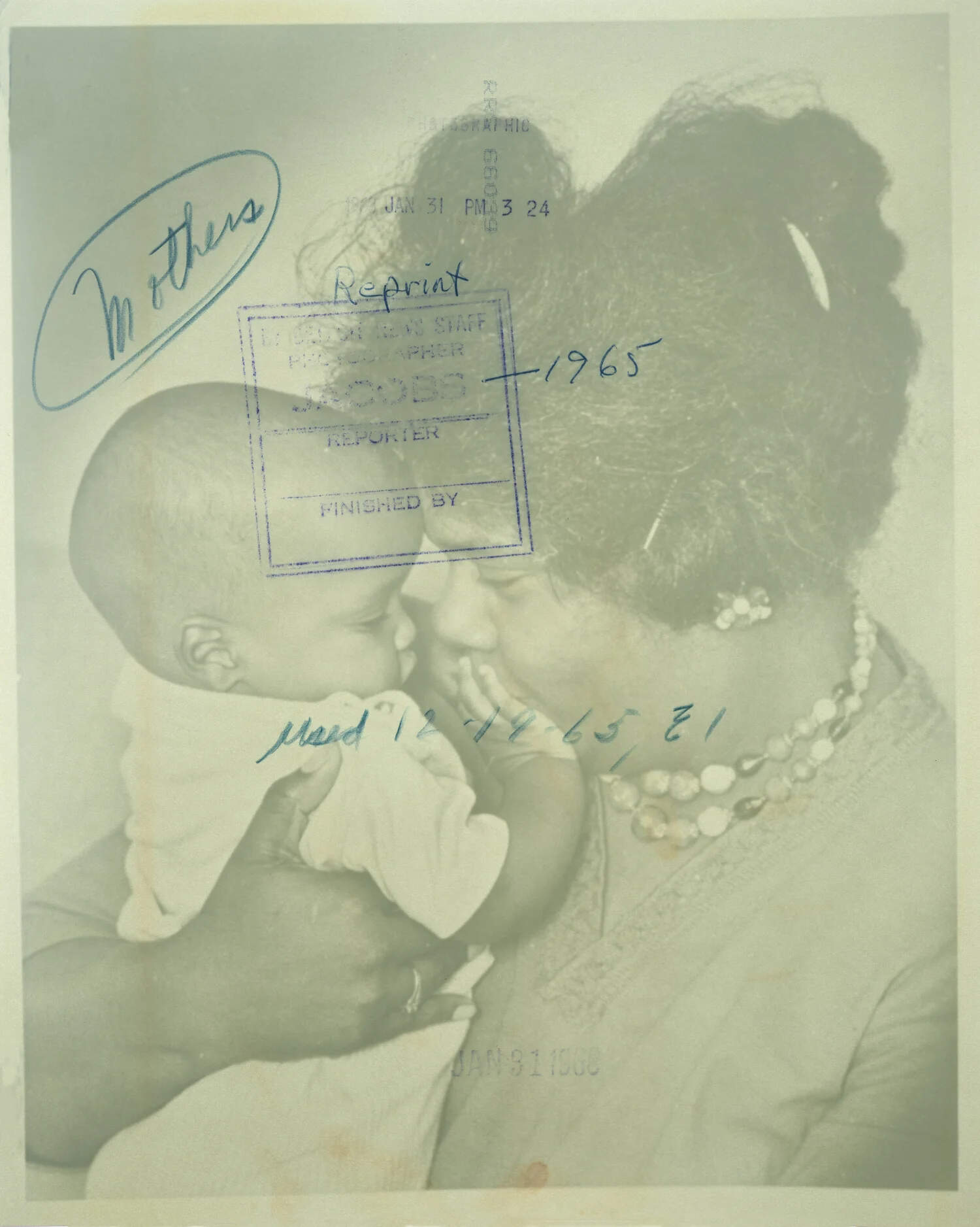 Toni Pepe's "Mothers," part of her "Mothercraft" series. (Courtesy Toni Pepe)