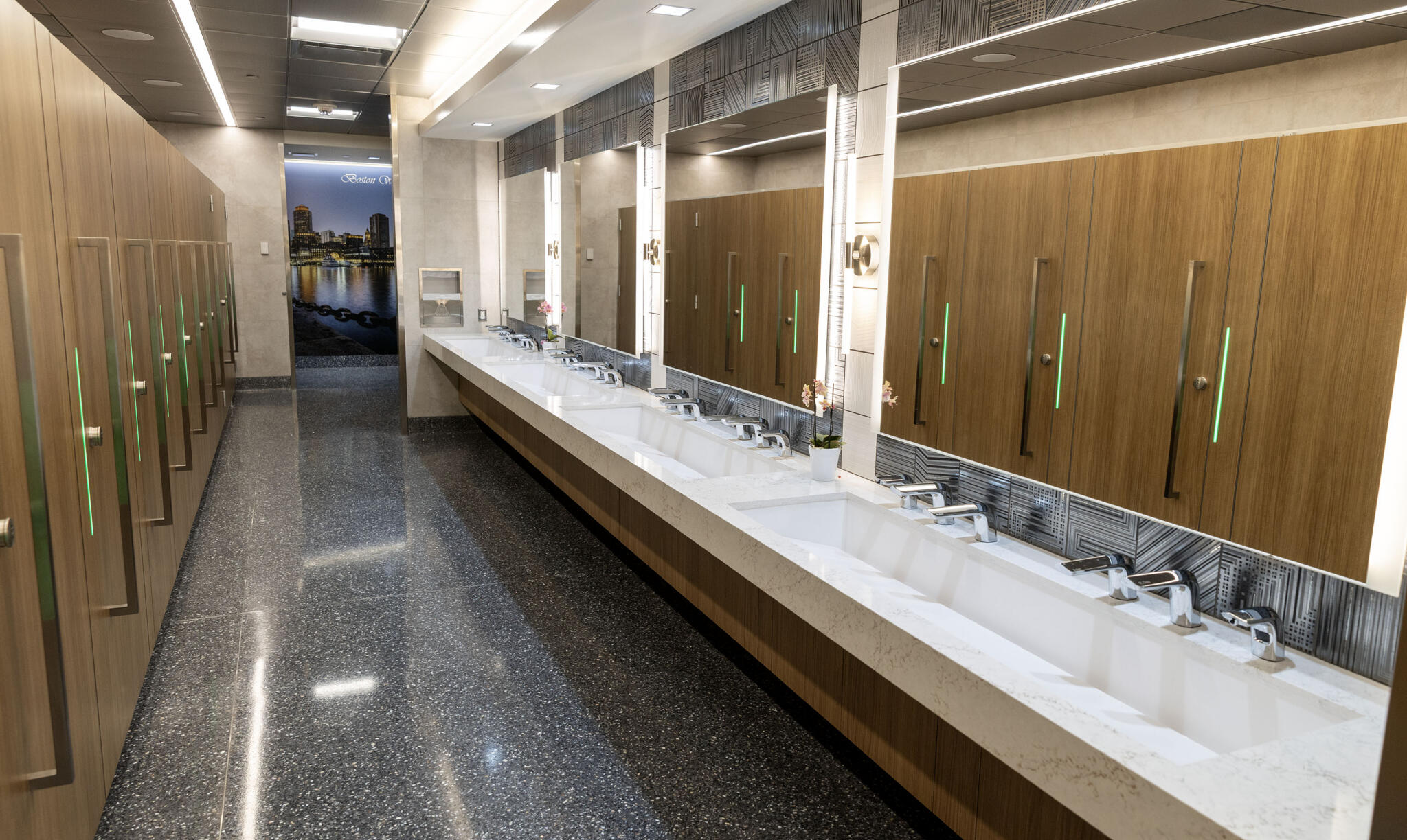 Sleek spaces and signature scents: Logan's $30 million bathroom makeover