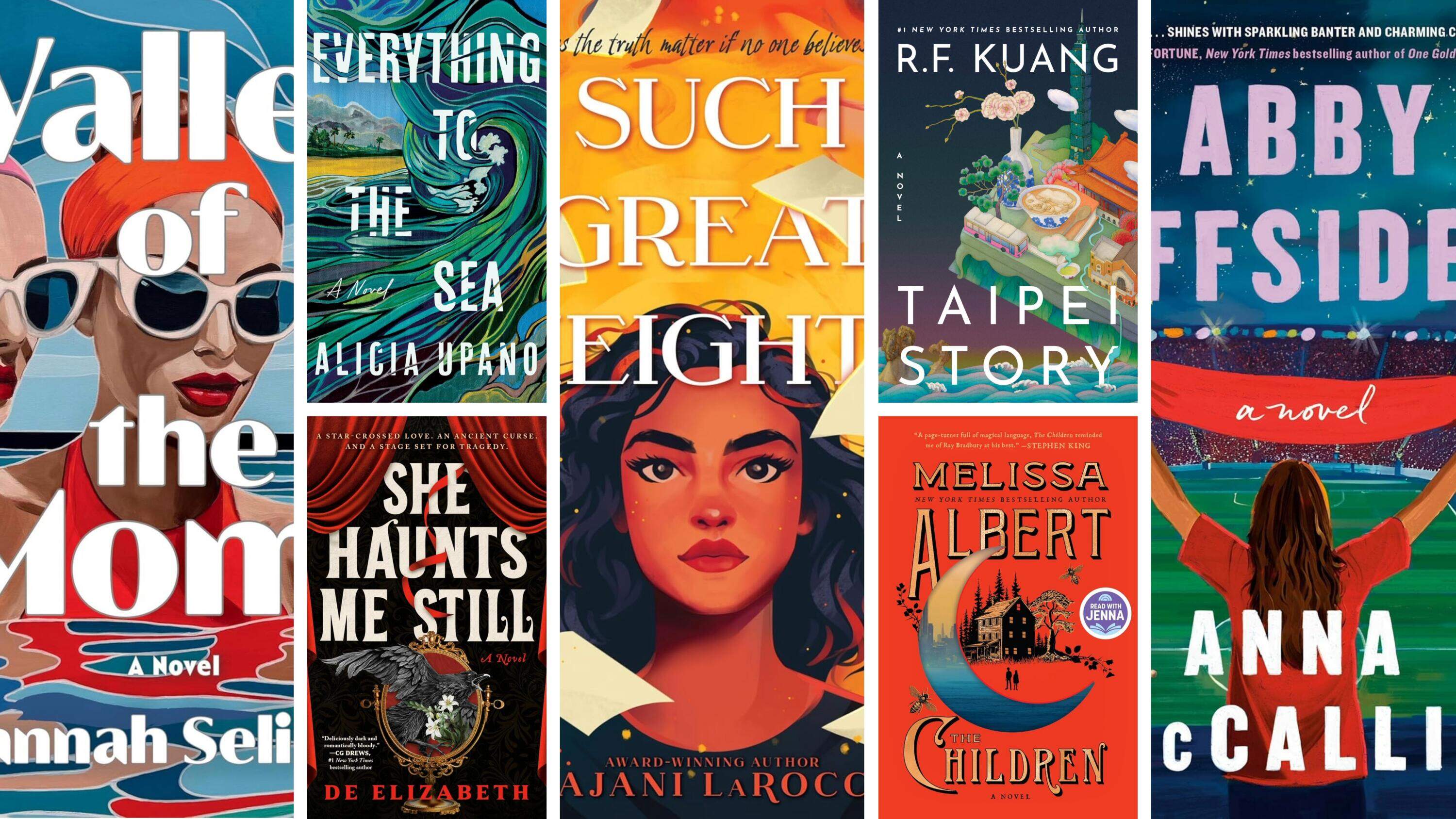 WBUR's Kalyani Saxena recommends seven books with New England ties to read this summer. (Book covers courtesy the publishers)