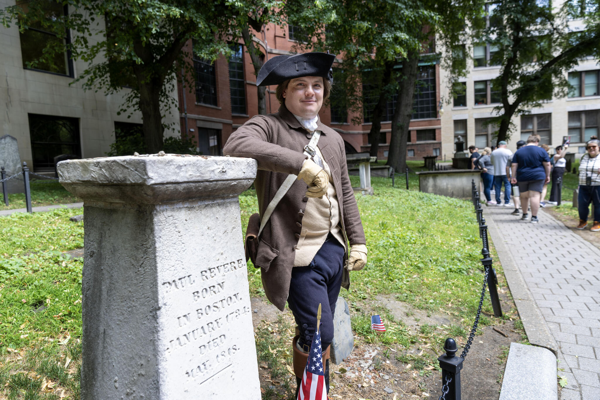Revolutionary War reenactors share the past to shape the present