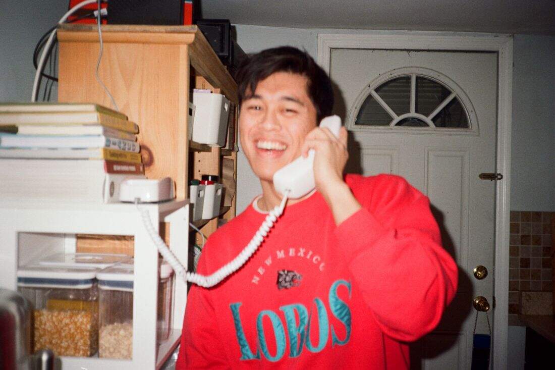 New York Magazine associate editor and his home landline, which he used exclusively for more than 50 days. (Max McKeon/New York)