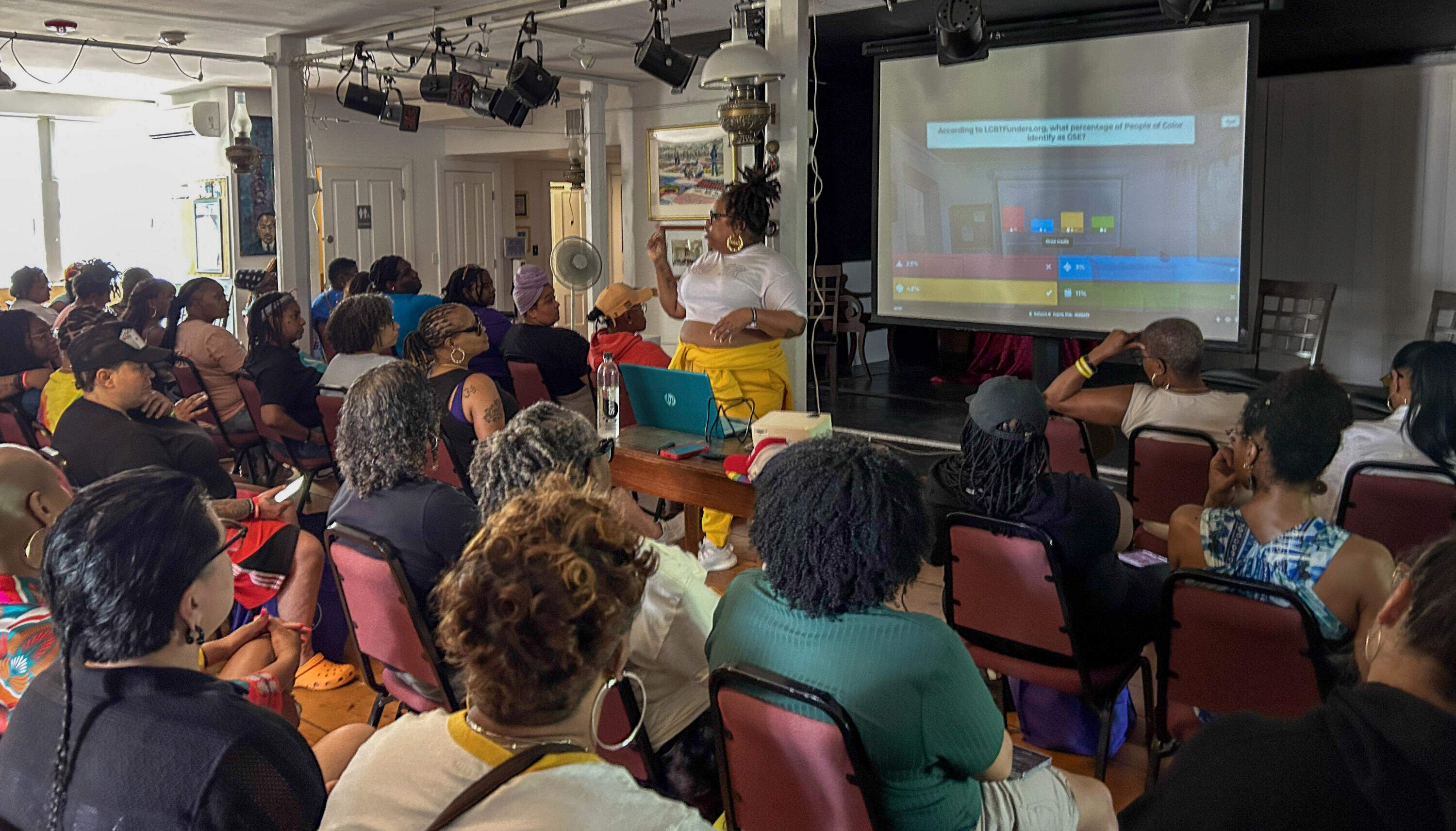 Workshops at Womxn of Color Weekend tackle a myriad of topics like aging and mental health (Courtesy Phree)
