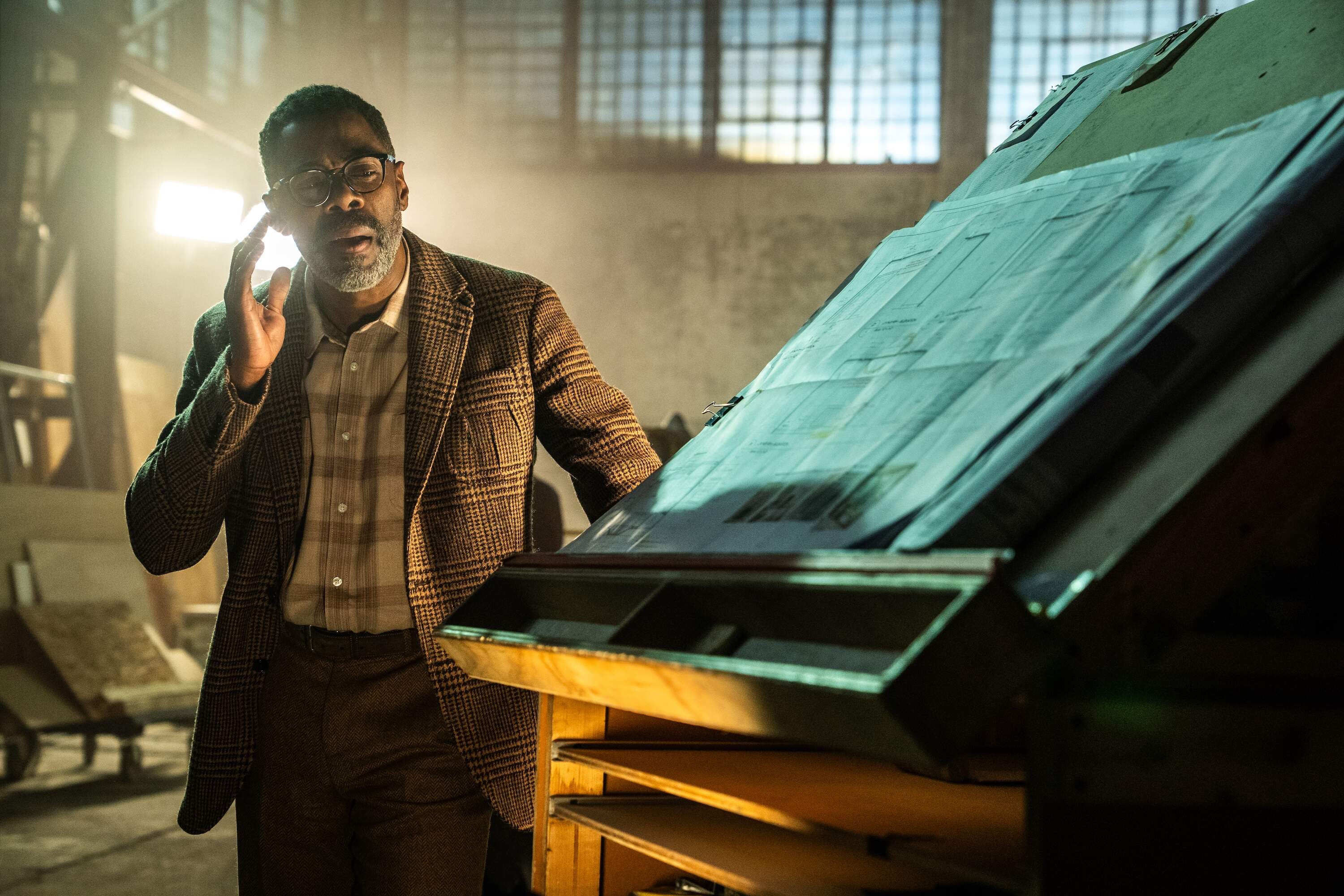 Colman Domingo in "Disclosure Day." (Courtesy Universal Studios)