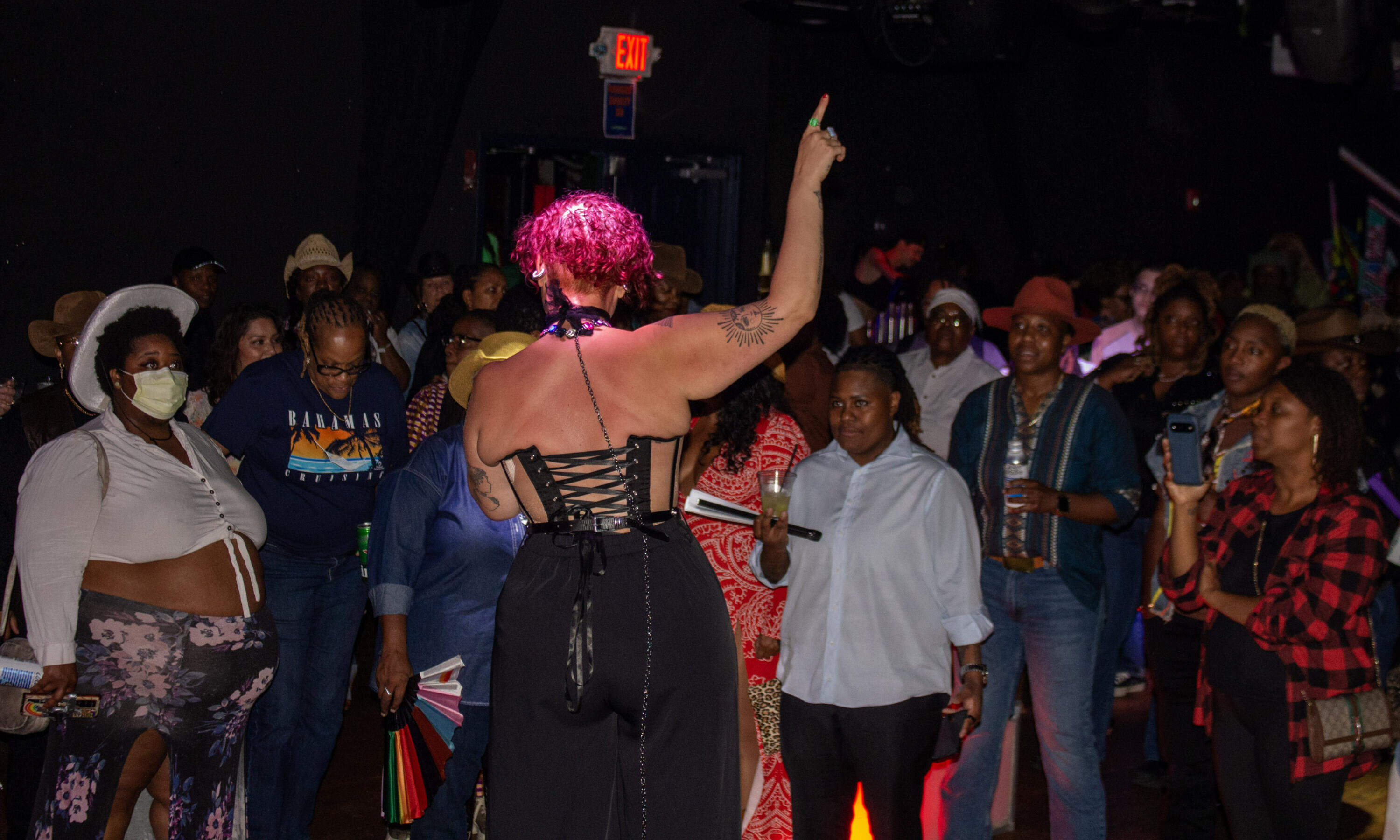 A music performance at the 2025 Womxn of Color Weekend (Courtesy Phree)