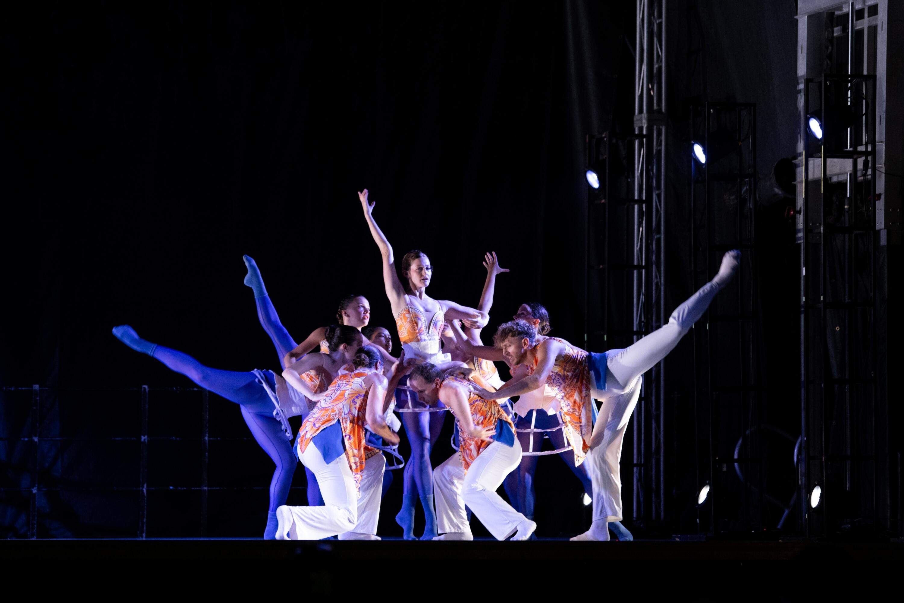 Newport Contemporary Ballet performing at the 2025 Newport Dance Festival. (Courtesy Alicia Laird)