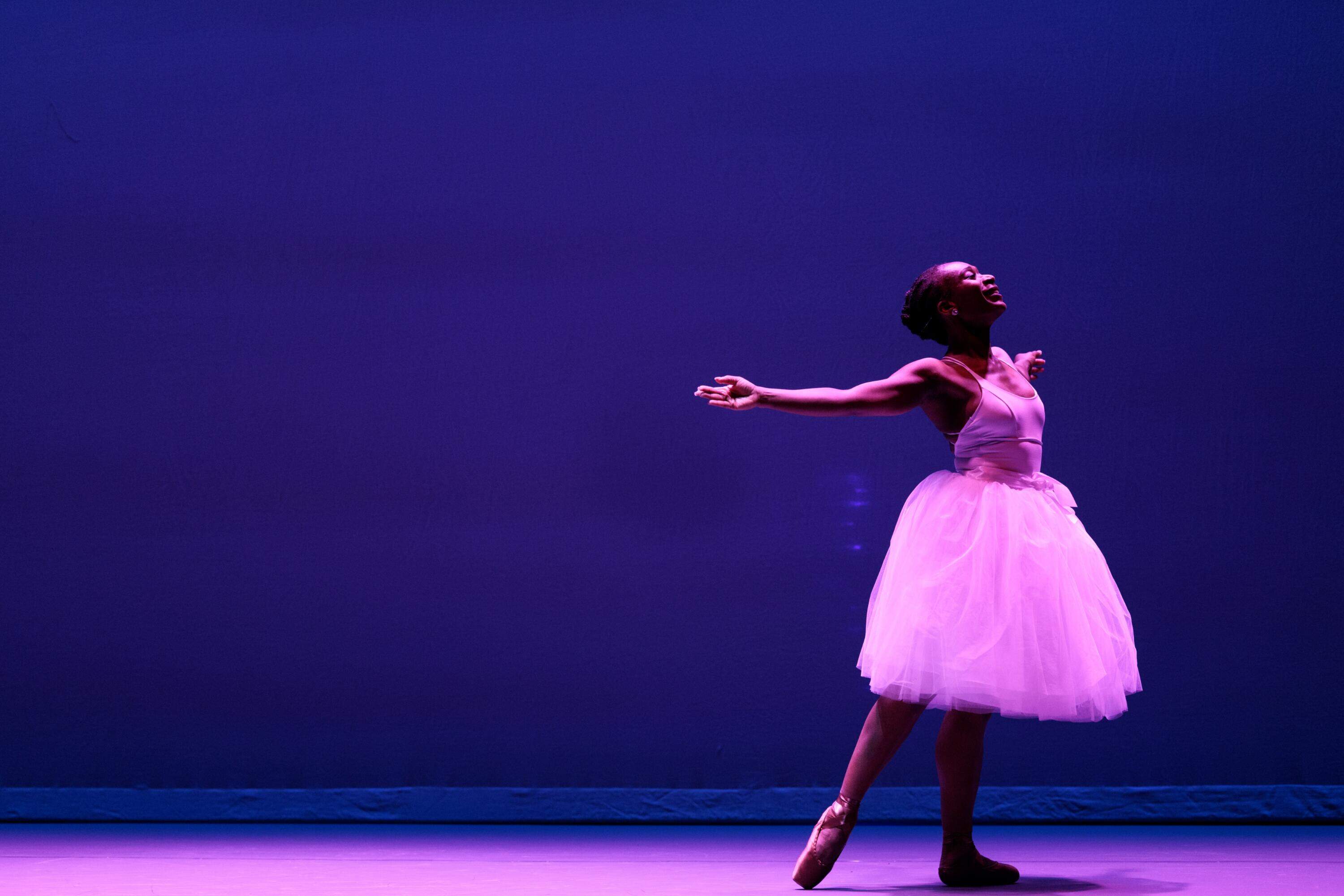 Janelle Gilchrist Dance Troupe company member onstage in a previous work. (Courtesy Nicole Marie Photography)