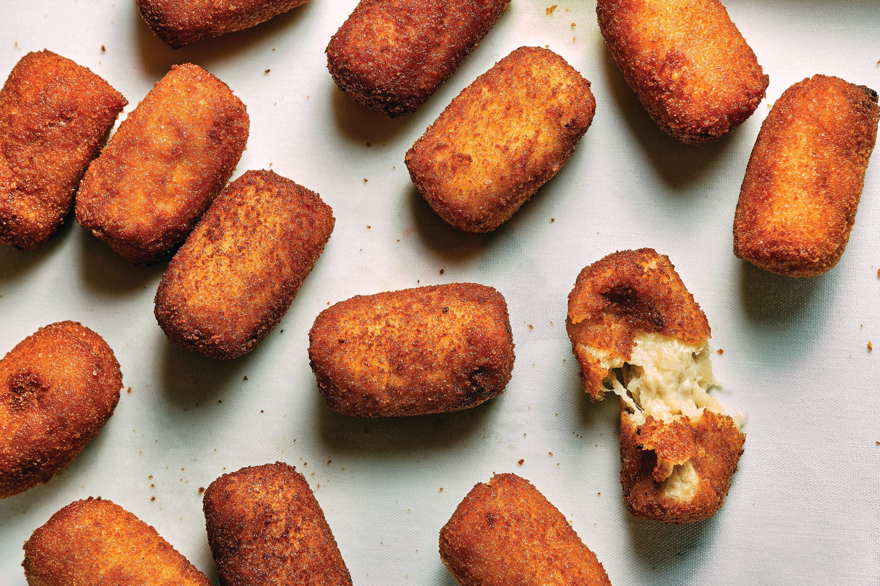 Chicken croquetas from "Spain My Way." (Courtesy of Joan Pujol-Creus)
