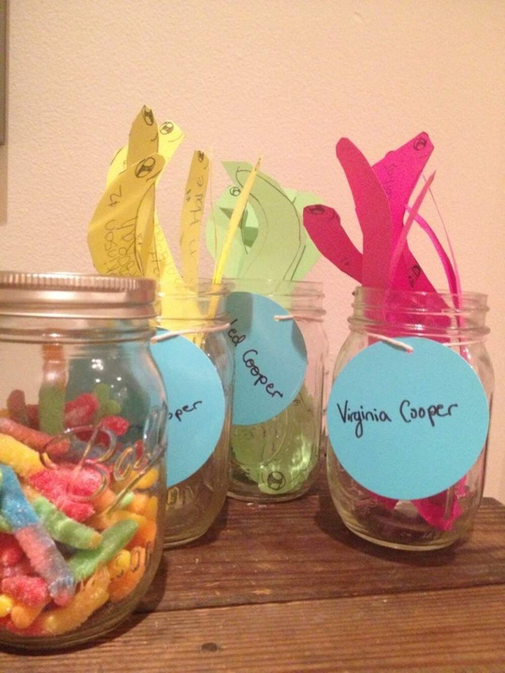 The author's summer reading incentive setup. (Courtesy Kate Neale Cooper)