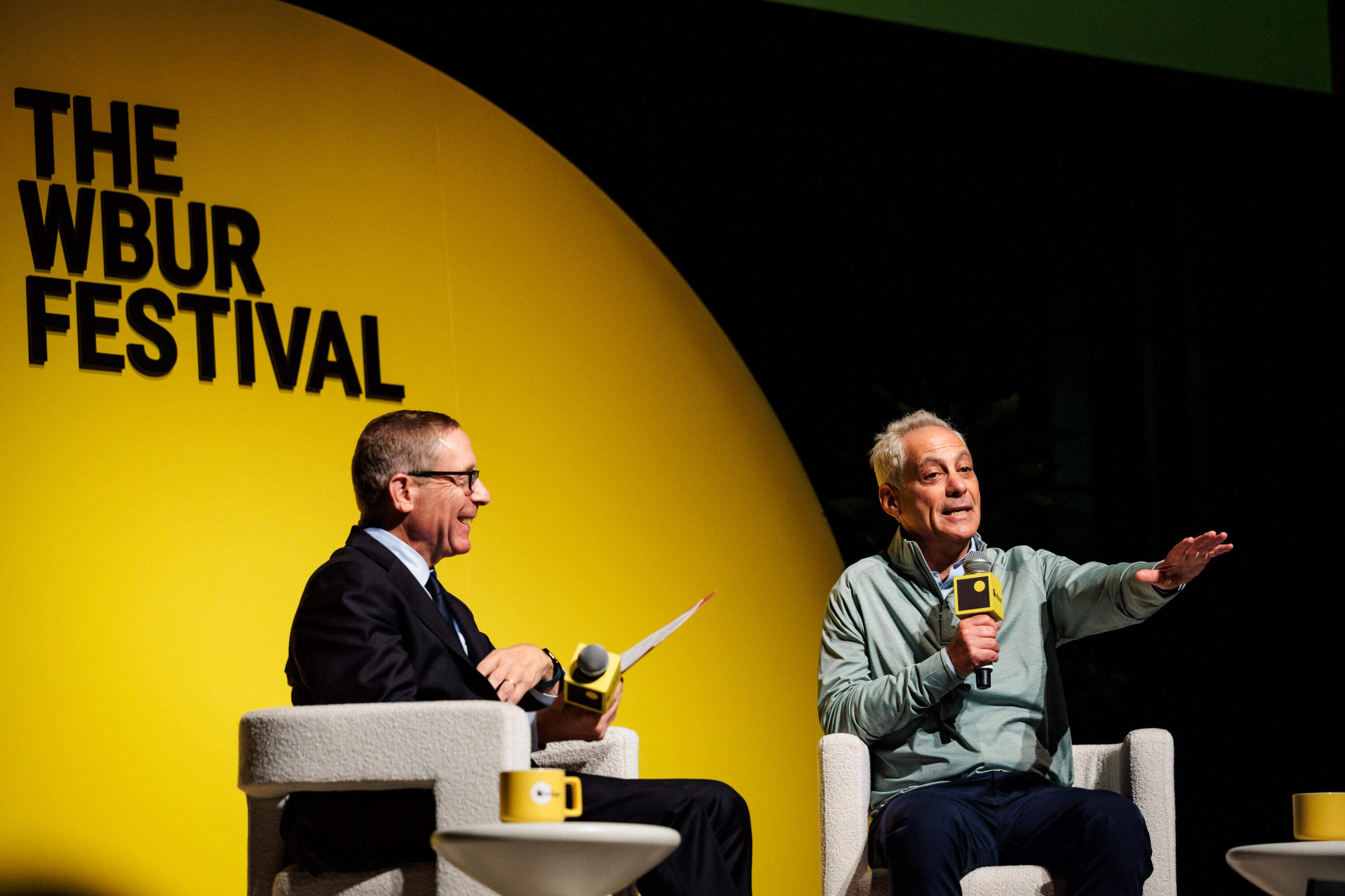 WATCH: The ultimate insider — A conversation with Rahm Emanuel at The WBUR Festival