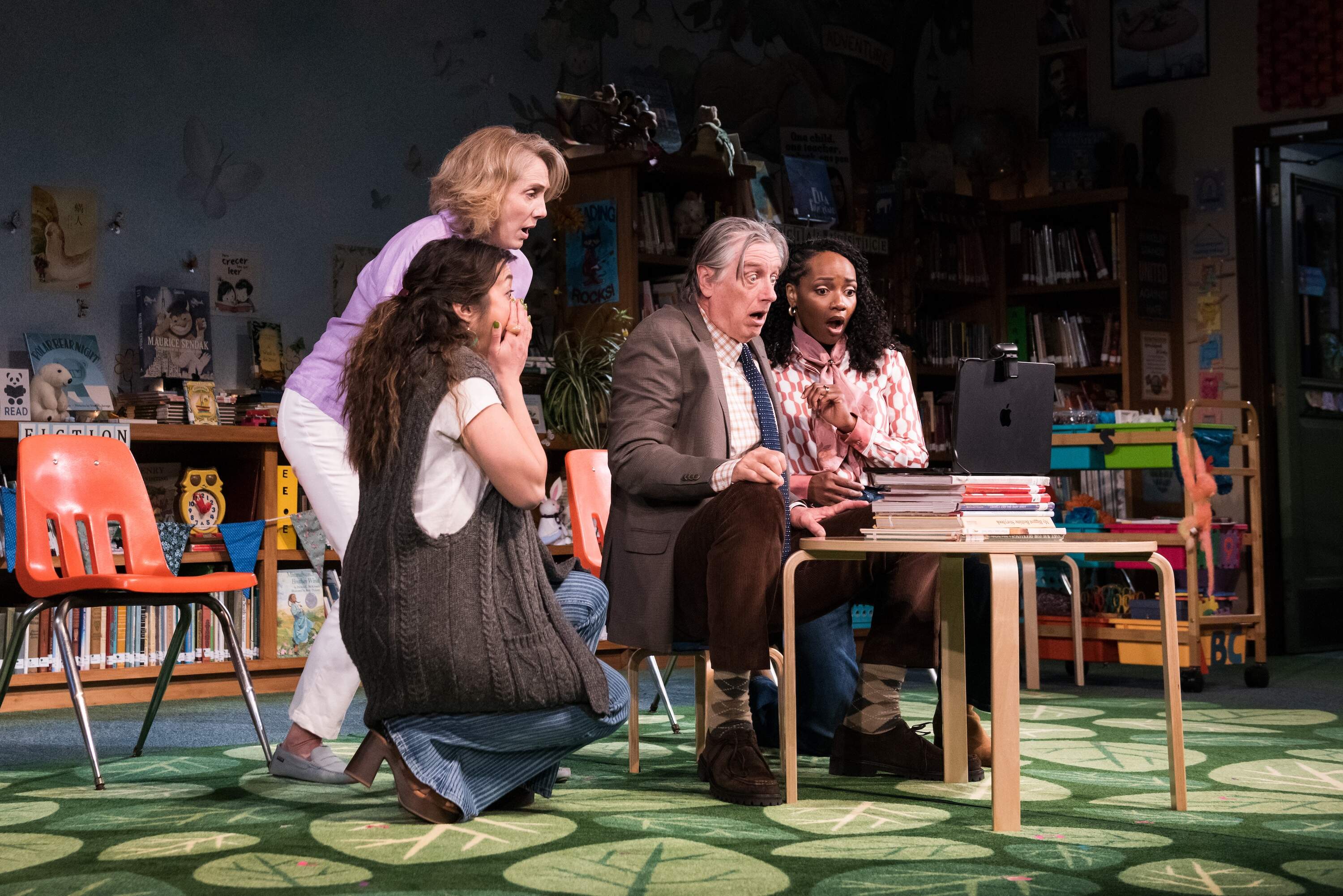 Sasha Diamond, Nancy Lemenager, Ken Cheeseman and Eunice Woods. (Courtesy Liza Voll)