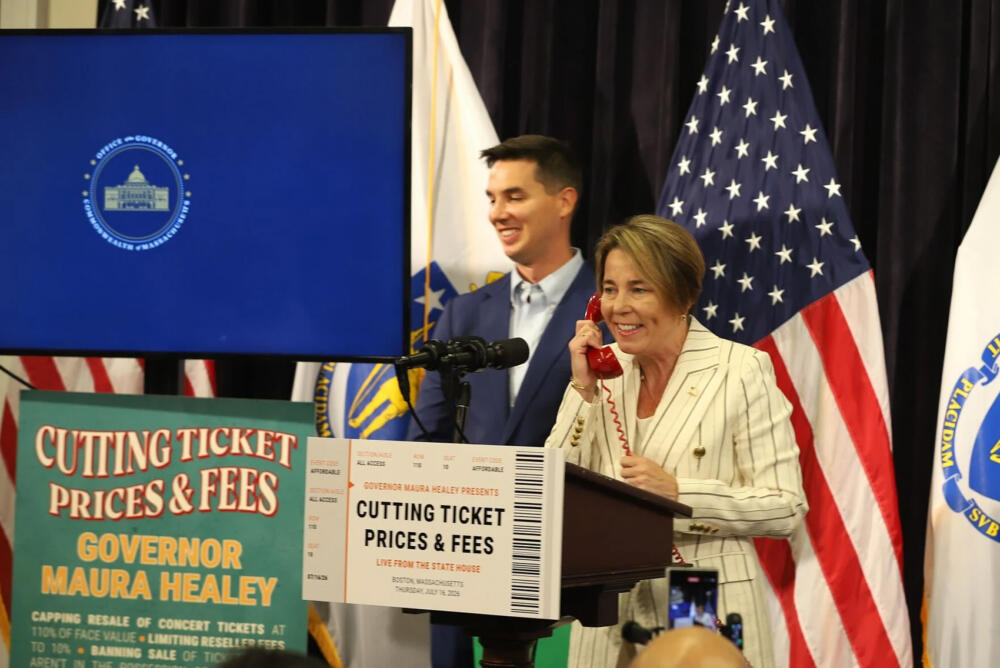 Healey proposes plan to cap concert ticket resale costs, with help from Noah Kahan